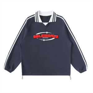 Able Lapel Collar Sweatshirt