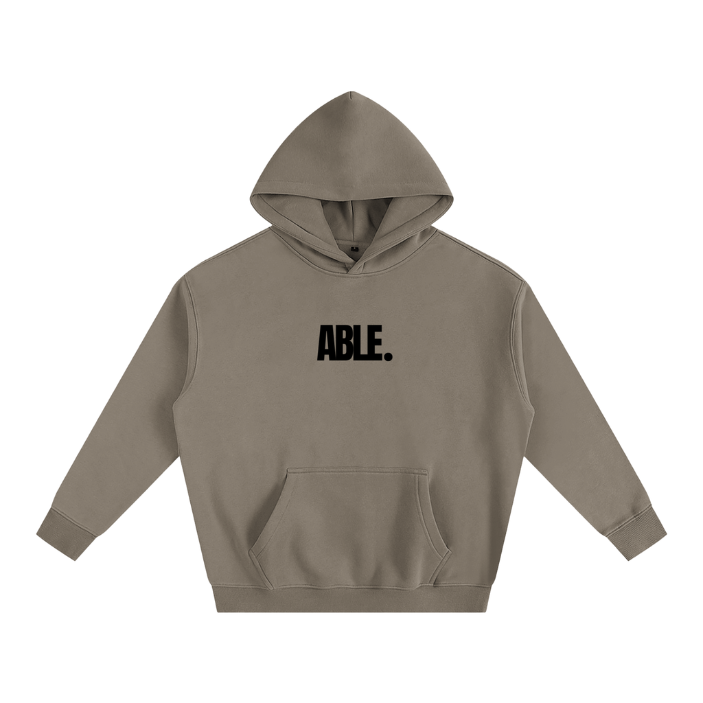 Able Oversize Fleeced Hoodie