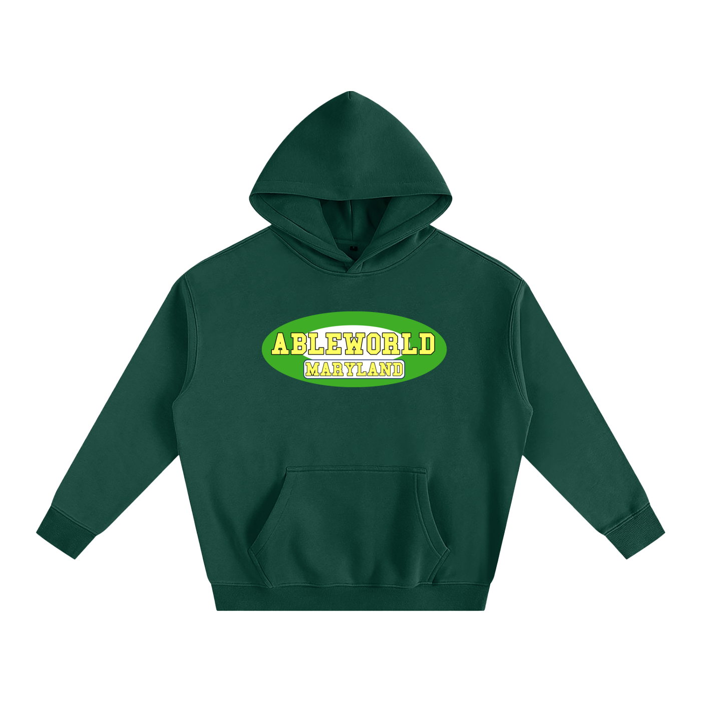 Able Oversize Fleeced Hoodie